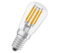 Osram LED spéciaen forme de goutte, transparente, multicolore, 2,8 W, 250 lm, 2700 K pour lumière blanc chaud, culot E14, diamètre 26 mm, EEK F, dimmable.