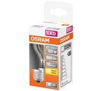OSRAM - Led sphérique clair fil. 7w e27 806lm 2700K chaud bte 1