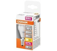 OSRAM 4058075430938 LED CEE F (A - G) E14 forme de poire 4.9 W = 40 W blanc chaud (Ø x L) 45 mm x 8