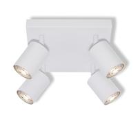 Osram LED Spot Elemental Plafonnier 4x GU10 Plaque Blanc