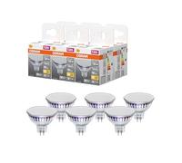 OSRAM LED Spot Lamp Star MR16 5,3 W 827, 2700 K blanc chaud, GU5.3, 120°, 630 lm, basse tension, pas de temps de préchauffage,6-Pack