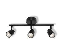 Osram LED Spot Primal Plafonnier 3x GU10, faisceau principal, noir,