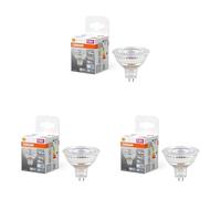 Osram LED Spot Reflector Star MR16 35,4000 K blanc neutre, 3,4 W, GU5.3, 36°, 345 lm, 15 000 h, basse tension, pour spots, vitrines (Lot de 3)