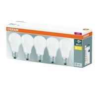 OSRAM HOMELIGHTING 4058075090484 LED CEE F (A - G) E27 forme de poire 8.5 W = 60 W blanc chaud (Ø x L) 60 mm x 112 mm 5 pc(s)