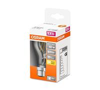 Osram LED Star ampoule LED à filament clair, culot B22d, blanc chaud (2700K), forme ampoule, remplace les ampoules conventionnelles 40W, 1-pack