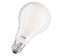 OSRAM LED Star Classic A200, ampoule LED à filament mat en forme d'ampoule, culot B22d, blanc froid (4000K), 3452 lumens, en remplacement des ampoules classiques 200W, pack de 1