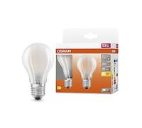 Osram LED Star Classic A75 LED lampe pour la prise E27, forme de poire, GL FR, 1055 lumens, blanc chaud (2700k), remplacement des ampoules 75W conventionnelles, non dimmables, 6 pack