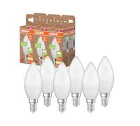 Osram LED STAR CLASSIC B 25 FR LED lamp, 3,3W, 250lm, 2700K, 6 - Pack, White