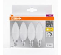 Osram LED Star Classic B 4,9W/827 E14 - Blanc Chaud, Équivalent 40W