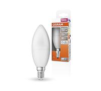 OSRAM LED Star Classic B60 LED lampe pour la base E14, forme de bougie, FR, 806 Lumen, Daylight White (6500K), remplacement des ampoules de 60W conventionnelles, non dimmables, 6 pack
