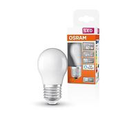 OSRAM LED Star Classic P40 LED lampe pour la prise E27, forme de goutte, look Matt, 470 lumens, blanc de jour (6500k), remplacement des ampoules 40W conventionnelles, non dimmables, 1 pack