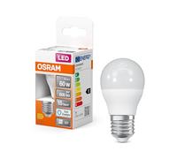 OSRAM LED Star Classic P60 LED LAMPE POUR E27 POINTE, FORME DE DROP, Look Matt, 806 lumens, blanc chaud (2700k), remplacement des ampoules 60W conventionnelles, non dimmables, 1 pack