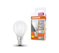 OSRAM LED Star Globe en forme de mini bouclassique - 5 - 5 W / 806 lm - 4000 K pour une lumière blanche froide - CRI 80 - en verre dépoli sans plomb - culot E14 - IP20 - EEK D - diamètre 45 mm.}