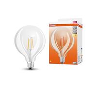 OSRAM LED Star Globe125 lampe LED pour la base E27, formulaire de globe, look filamentaire, 806 lumens, blanc chaud (2700k), remplacement des ampoules 60W conventionnelles, non dimmables, 1 pack