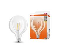 Osram LED Star Globe125 LED lampe pour la base E27, formulaire de globe, look filamentaire, 470 lumens, blanc chaud (2700k), remplacement des ampoules de 40W conventionnelles, non dimmables, 1 pack