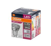 Osram Valeur d'étoile LED par16 lampe LED pour la base GU10, lampe réflecteur, GL, 575 lumens, blanc froid (4000K), remplacement des ampoules de 80 W conventionnelles, non dimmables, 10 pack