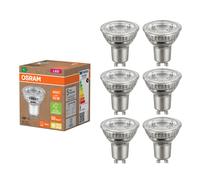 Osram LED STAR PAR16 GU10 - Lot de 6 Blanc Chaud 2.5W
