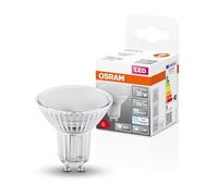 OSRAM LED Star Reflektor-Lampe PAR16 für Strahler und Spots in Tageslichtweiß (6500 K), klar, 50 mm Durchmesser, mit 4.3 W für 350 lm, GU10 Retrofit Pin-Sockel, bleifreies Glas, IP20, EEK G.