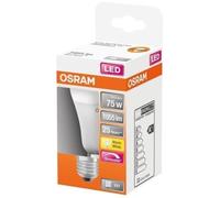 OSRAM HOMELIGHTING 4058075433809 LED CEE F (A - G) E27 forme de poire 10.5 W = 75 W blanc chaud (Ø x L) 60 mm x 105 mm 1 pc(s)