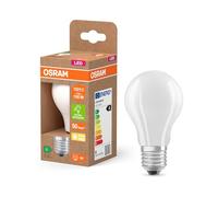 Osram LED Superstar Classic A 100 en forme d'ampouclassique en verre dépoli, 7,2 W, 1521 lm,E27, lumière blanc chaud de 2700 K, EEK A, diamètre 60 mm.