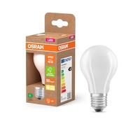Osram LED Superstar Classic A 40 en forme d'ampouclassique en verre dépoli, 2,2 W, 470 lm,E27, 2700 K pour une lumière blanc chaud, EEK A, diamètre 60 mm.