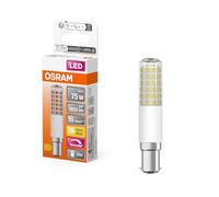 OSRAM 4099854266799 LED CEE E (A - G) B15d forme de pile 8 W = 75 W blanc chaud (Ø x H) 18 mm x 90 m