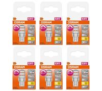 Osram Lampe LED PIN dimmable avec culot G9, blanc chaud (2700K), 350 lumens, verre clair, multi-pack