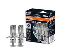 Osram LEDriving HL EASY GEN 2 ≜ H4/H19, feu de route et de croisement LED, blanc froid 6500 K, aucun accessoire nécessaire, utilisation tout-terrain uniquement - pas de ECE, 2 lampes