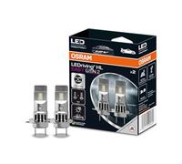 OSRAM LEDriving HL Easy GEN 2 ≜ H7/H18, feu de Route et de Croisement LED, Blanc Froid 6500 K, Aucun Accessoire nécessaire, Utilisation Tout-Terrain Uniquement - Pas de ECE, 2 Lampes