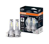 Lampes À LED Osram H15 Hl Easy 2 Pièces pour Phares Auto Lumière Blanche 6500K