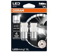 Osram LEDriving SL, 6000K, lampes de signalisation LED, Off-road uniquement, pas d'homologation ECE, Double Blister, Blanc, P21/5W