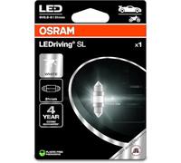 Osram LEDriving SL, ≜ C5W (31 mm), White 6000K, Blister (1 lamp), LED Retrofit, offroad use only