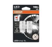 OSRAM LEDriving® SL, ≜ WY21W, orange, lampes de signalisation à LED, hors route/off-road uniquement, pas d'homologation ECE, double blister