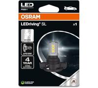 Osram LEDriving SL, ≜ PS19W, Blanc 6000K, LED Retrofit, utilisation tout-terrain uniquement, Blister (1 lampe)