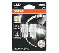 OSRAM LEDriving® SL, ≜ W21 / 5W, orange, lampes de signalisation à LED, hors route/off-road uniquement, pas d'homologation ECE, double blister