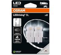 Osram LEDriving SL, ≜ W21W, White 6000K, Double Blister (2 lamps), LED Retrofit, offroad use only