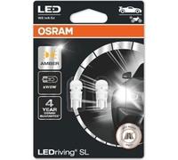 Osram LEDriving SL, ≜ W5W, Amber, Double Blister (2 lamps), LED Retrofit, offroad use only