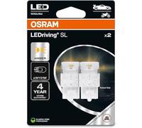 Osram LEDriving SL, ≜ WY21W, Amber, Double Blister (2 lamps), LED Retrofit, offroad use only