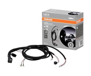 OSRAM LEDriving WIRE Harness AX 2LS, Kit De Faisceau De Cbles pour Bandes Lumineuses De Voiture, Jeu De Cbles pour L'installation De Deux Sources De Lumière, Adaptateur pour Phares De Voiture