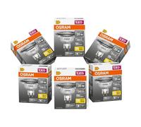 Osram Réflecteur LED Spot Star MR16, 2700 K blanc chaud, 3,4 W, GU5.3, 36°, 345 lm, basse tension, transparent, pour spots, vitrines, 15 000 h,6-Pack