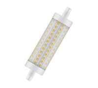 OSRAM Lot de 10 Ampoules crayons LED | Culot R7s | Blanc chaud | 2700 K | 12,5 W équivalent 100 W | clair | LED STAR LINE R7s