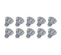 Osram Lot de 10 ampoules halogènes GU4 12 V 10 W 38 ° éclairage intense 44888WFL