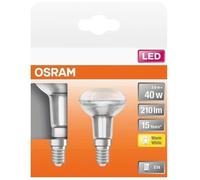 Osram Lot de 2 Ampoules LED | Culot E14 | Forme Réflecteur R50 | Blanc Chaud 2700K | 2,6W