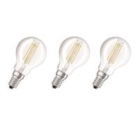 OSRAM Lot de 3 Ampoules LED E14 sphérique claire 4 W équivalent à 40 W blanc froid (Lot de 2)