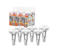OSRAM Lot de 6 x réflecteurs Spots LED, Culot E14, Blanc chaud, 2700 K, 2,60 W équivalent 40 W, LED STAR R50