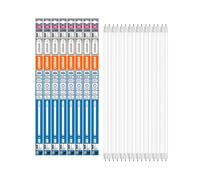 OSRAM Lot de 8 tubes LED économiques pour ballasts électromagnétiques, 5,4 W, G13, double extrémité, verre sans plomb, lumière du jour froide, blanc lumière du jour