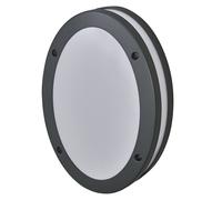 Osram Luminaire extérieur ENDURA CLASSIC ORBI W, applique murale, E27, gris foncé, aluminium, installation facile et rapide, diffuseur dépoli, classe de protection IP65, utilisation en extérieur
