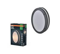 Osram Luminaire extérieur ENDURA CLASSIC ORBI W, applique murale, E27, gris foncé, aluminium, installation facile et rapide, diffuseur dépoli, classe de protection IP65, utilisation en extérieur