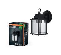 Osram Luminaire extérieur ENDURA Classic S E27 noir, aluminium moulé sous pression, verre transparent, IP43, sans ampoule, convient pour une installation en extérieur