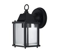Osram Luminaire extérieur ENDURA Classic S E27 noir, aluminium moulé sous pression, verre transparent, IP43, sans ampoule, convient pour une installation en extérieur